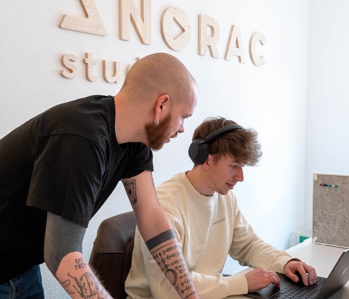 Développement web sur mesure, équipe Anorac Studio Fribourg