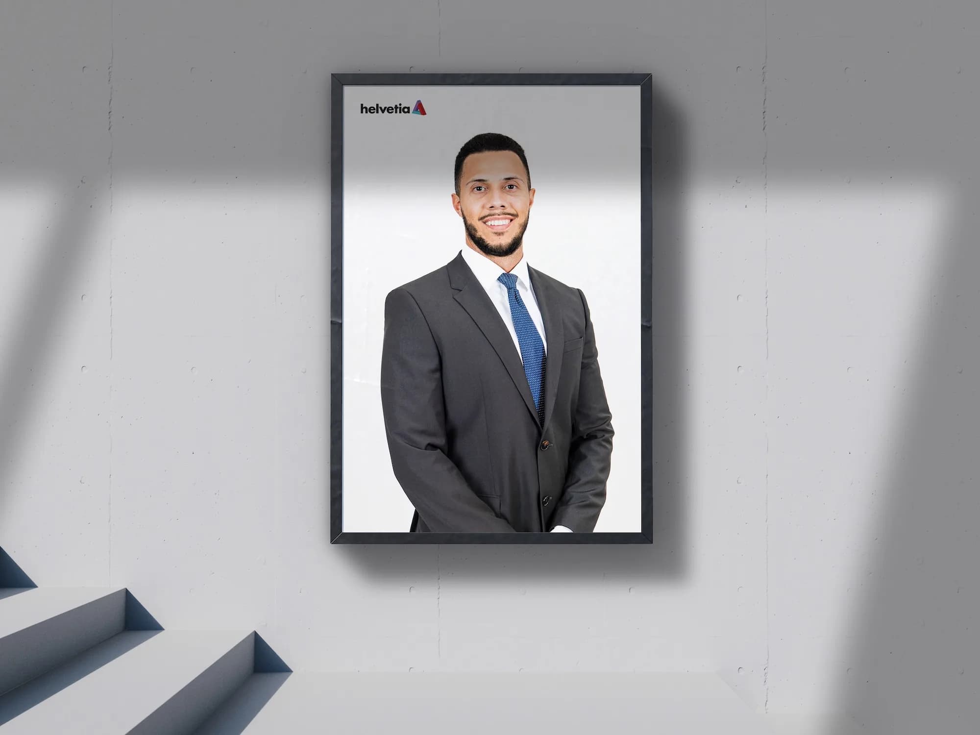 En campagne d'affichage
