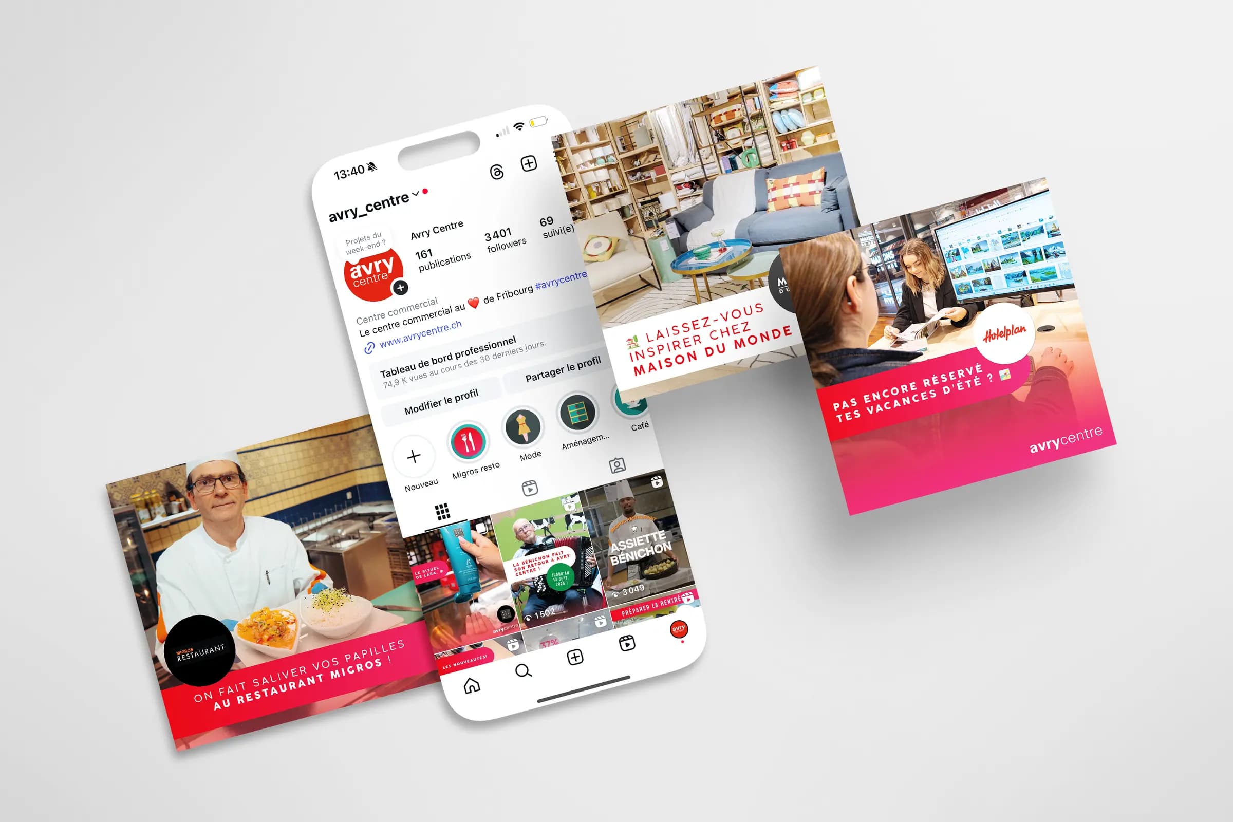 Magazine promotionnel Avry Centre