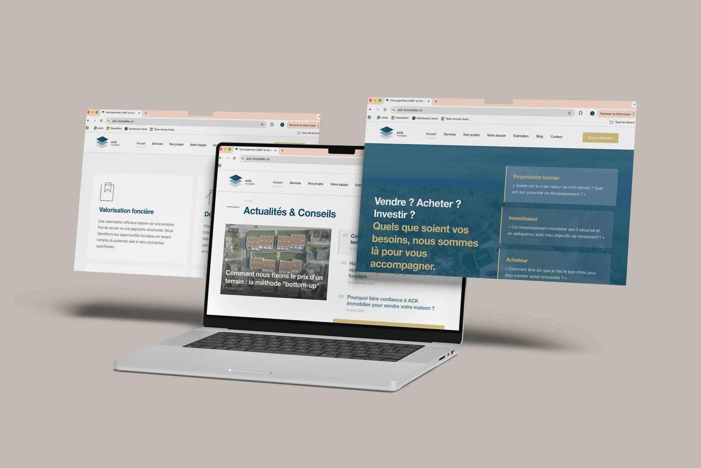 Du webdesign à l'intégration, un processus maîtrisé